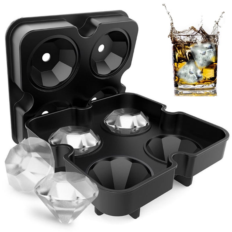 Brain Shape 3D Ice Cube Mold Maker Bar Party Silicone Trays Halloween Mould AL 
