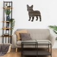 thumbnail image 2 of BarnwoodUSA French Bulldog Dog Silhouette, Reclaimed Wood Cutout, Pet Wall Art or Leaner, Small 12 in, Ready to Display, Weathered Gray, 2 of 4