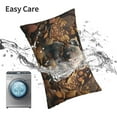 thumbnail image 5 of Kdxio Cotton Pillow Cases 16"x24" Pillowcases,Soft and Breathable Bedroom Pillow Cases-Cute Fallen Leaf Koala-No Pillow Core, 5 of 5