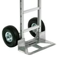 thumbnail image 4 of Aluminum Hand Truck Curved Handle, Pneumatic Wheels, 4 of 6