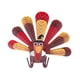 thumbnail image 5 of Candelabro de té con forma de pavo, candelabro de Acción de Gracias, para sala de estar, candelabro de té con forma de chimenea con de otoño Pavo sentado, 5 of 9