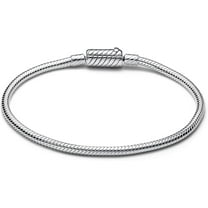 Pandora Moments Sliding Magnetic Clasp Snake Chain Bracelet