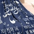 thumbnail image 6 of to My Dad Blanket Best Dad Ever Throw Blanket Birthday Gift for Dad Papa, Blanket from Son/Daughter, Super Soft Flannel Throw Blankets for Dad, 6 of 6