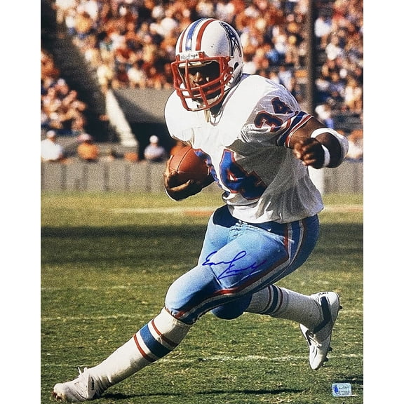 Earl Campbell Signed Autographed 16x20 Photo EC Exclusive Hologram 15 Oilers