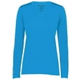 thumbnail image 4 of Holloway Sportswear 3XL Womens Momentum Long Sleeve Tee Power Blue 222824, 4 of 5