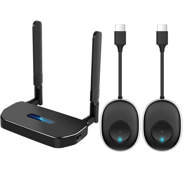 Kit de transmisor y receptor HDMI inalámbrico 4K POFAN