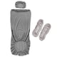 thumbnail image 5 of Fundas de asiento para silla de oficina extraíbles Fundas para silla de computadora Lavables y elásticas Gris, 5 of 9