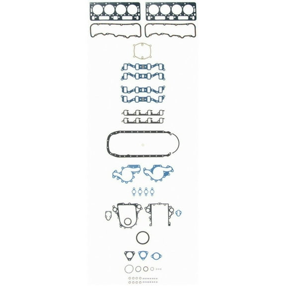 FEL-PRO 260-1773 Engine Gasket Set Fits select: 1992-2000 CHEVROLET GMT-400, 2002 CHEVROLET EXPRESS G3500