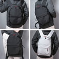 thumbnail image 3 of Multifunctional Computer Waterproof Backpack Men Luxury Student School Bags Casual Pleated Backpacks 15.6 Inches Laptop Bag Pack Big gray, 3 of 6