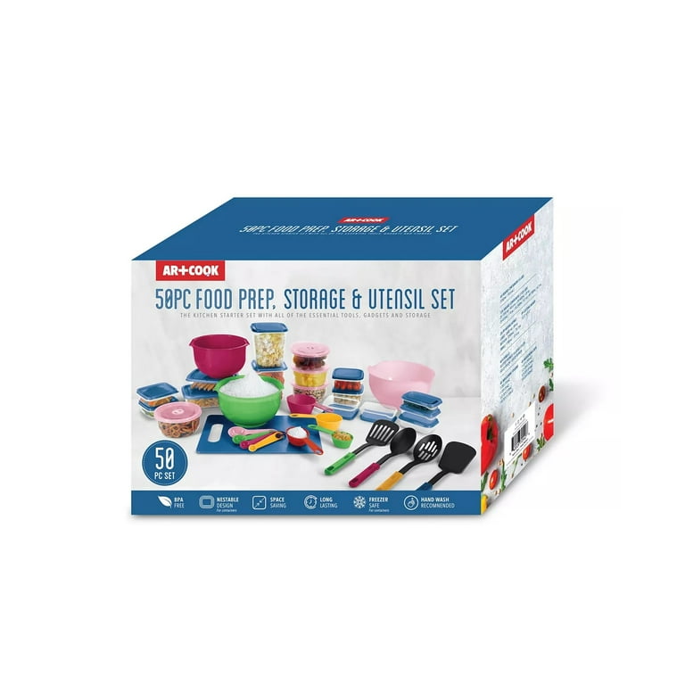 BudgetLuxe Buy Argos Home 50 Piece Non Stick Kitchen Starter Set