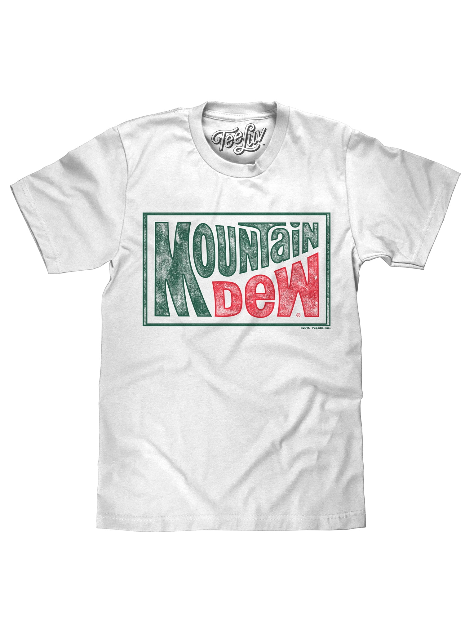 Mens Short Sleeve Polo T-Shirt Mountain Dew New Retro Pocket Fashion Assorted T-Shirt