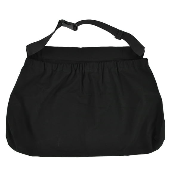 Bolsa de recolección con diseño colgante en la cintura, bolsa de almacenamiento de frutas de tela Oxford plegable de gran capacidad para exteriores, color negro YUNYI BRAND Deportes