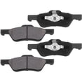 thumbnail image 2 of Afa Motors Front Brake Pads w/Hardware Kits Fits Ford Escape, Mazda Tribute,Mercury Mariner -Ceramic Brake Pads-4 Pack Fits select: 2009-2010 FORD ESCAPE XLT, 2005-2008 FORD ESCAPE LIMITED, 2 of 5
