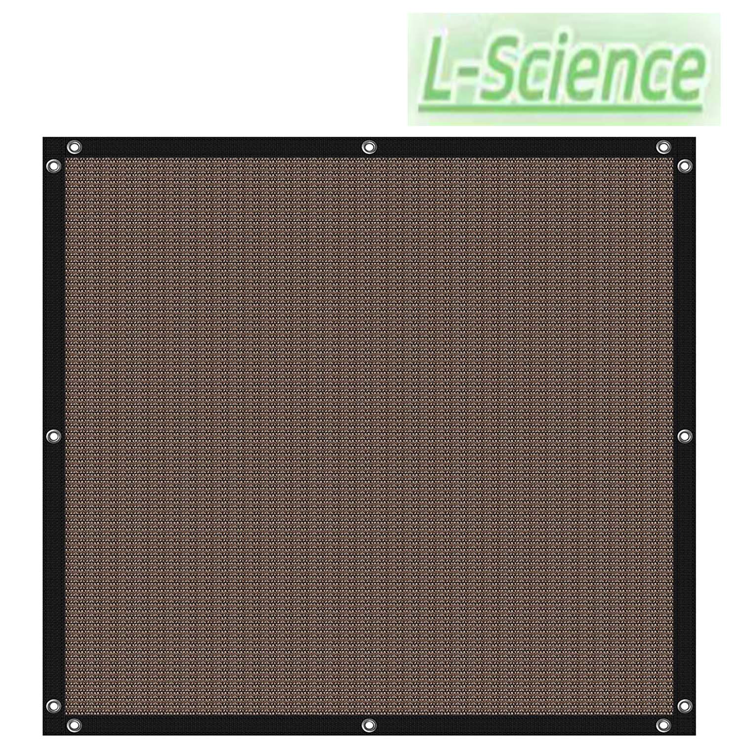 Sun Shade Cloth Shade Fabric Privacy Screen with Grommets for Patio