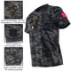 thumbnail image 4 of MEGE - Camiseta táctica de camuflaje multicámara para hombre, de secado rápido, estilo militar, de combate, de manga corta, para ciclismo y caza, 4 of 5