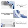 thumbnail image 4 of Qarigey Masajeador de cuello eléctrico máquina de masaje de relajación de pulso ajustable 42 ℃ amasado compresa caliente instrumento Protección de la piel Azul, 4 of 6