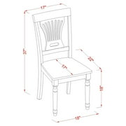 Quincy 5-Piece Empire Dining Table Set