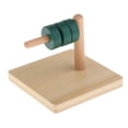 thumbnail image 2 of TISHITA Sensory Discs for Children Montessori Material on Wooden Horizontal Stud Toy (3), 2 of 7