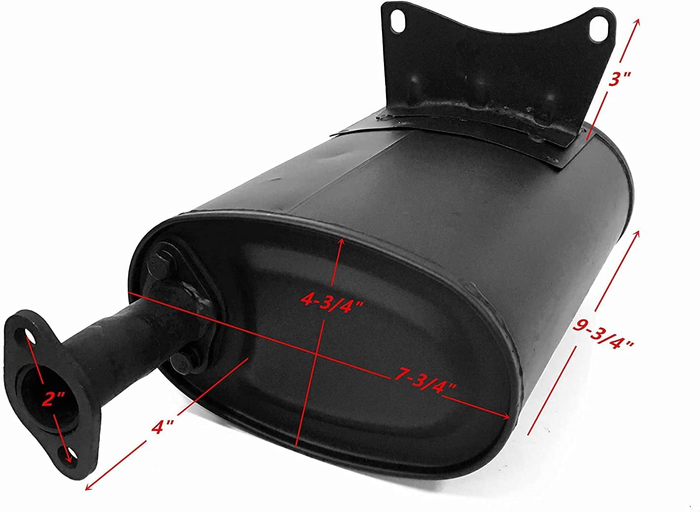 Exhaust Muffler For Predator For Champion For Duromax DuroMax For UST Kingcraft For All Power 5500W 6000W 6500W 7000W 7250W 7500W 8000W 8500W 9000W 420CC 11HP 13HP Non-Inverter Gas Generator