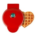 thumbnail image 1 of Mini 4" Electric Waffles Maker Bubble Egg Cake Oven Breakfast Waffle Machine, Premium Non-Stick Plates（Red Heart Shape）, 1 of 6