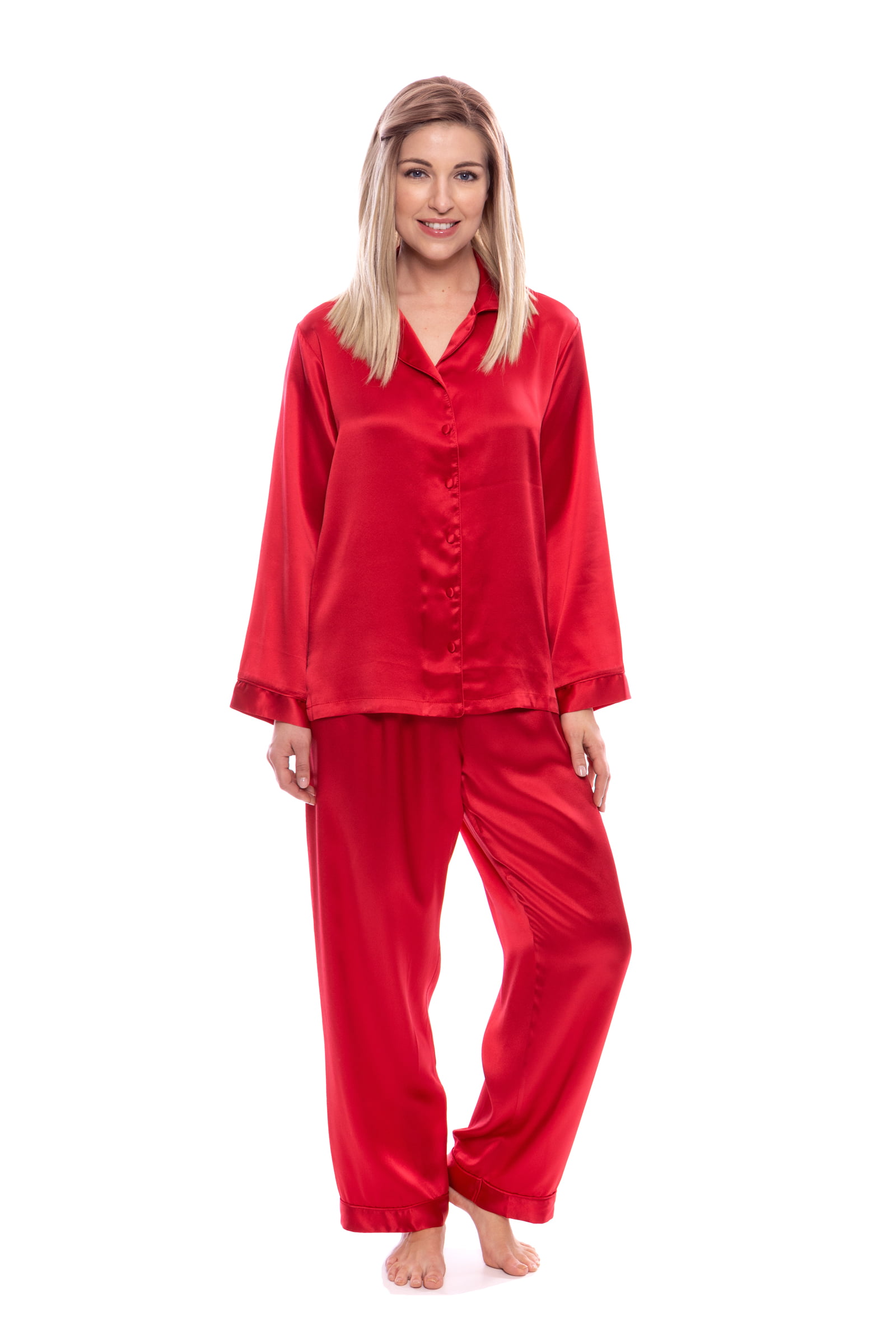 Women's 100% Silk Pajama Set - Luxury Sleepwear Pjs by TexereSilk