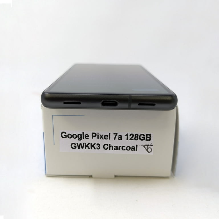 Pre-Owned Google Pixel 7a 5G 128GB GWKK3 T-Mobile 6.1 in 8GB RAM Phone -  Charcoal Generic Box(Good) 