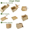 thumbnail image 4 of 3 Sets-two layer Corrugated Packing Boxes with Divider Kits, 4 of 7
