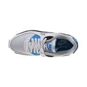 Nike Air Max 90 Mens Shoes White-Black-Grey-Laser Blue cj6779-100