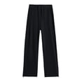 thumbnail image 3 of Pantalones deportivos de Yoga Gibobby de terciopelo de cintura alta color negro M, 3 of 4
