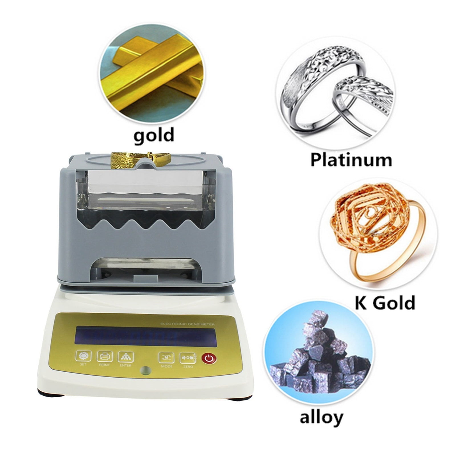 Gold Purity Tester Machine For Jewelry Industry Bank Pawn Industry Gold Precious Metal Research Lab