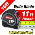 thumbnail image 6 of Hyper Tough 16ft. Wide Blade Steel Tape Measure, 6 of 6