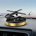 thumbnail image 1 of Amzcrzy Solar-Powered Car Air Freshener, Helicopter Shaped Car Perfume Aircraft Car Ornaments High-Temperature Resistant Interior Decorative Perfume Diffuser Deodorizer Personalized Supplies, 1 of 5