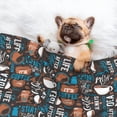 thumbnail image 3 of Naloa Coffee Lover Print Dog Blanket, 3 Sizes Cat Blanket for Indoor Cats Large Medium Small Dog Gifts-Medium, 3 of 8