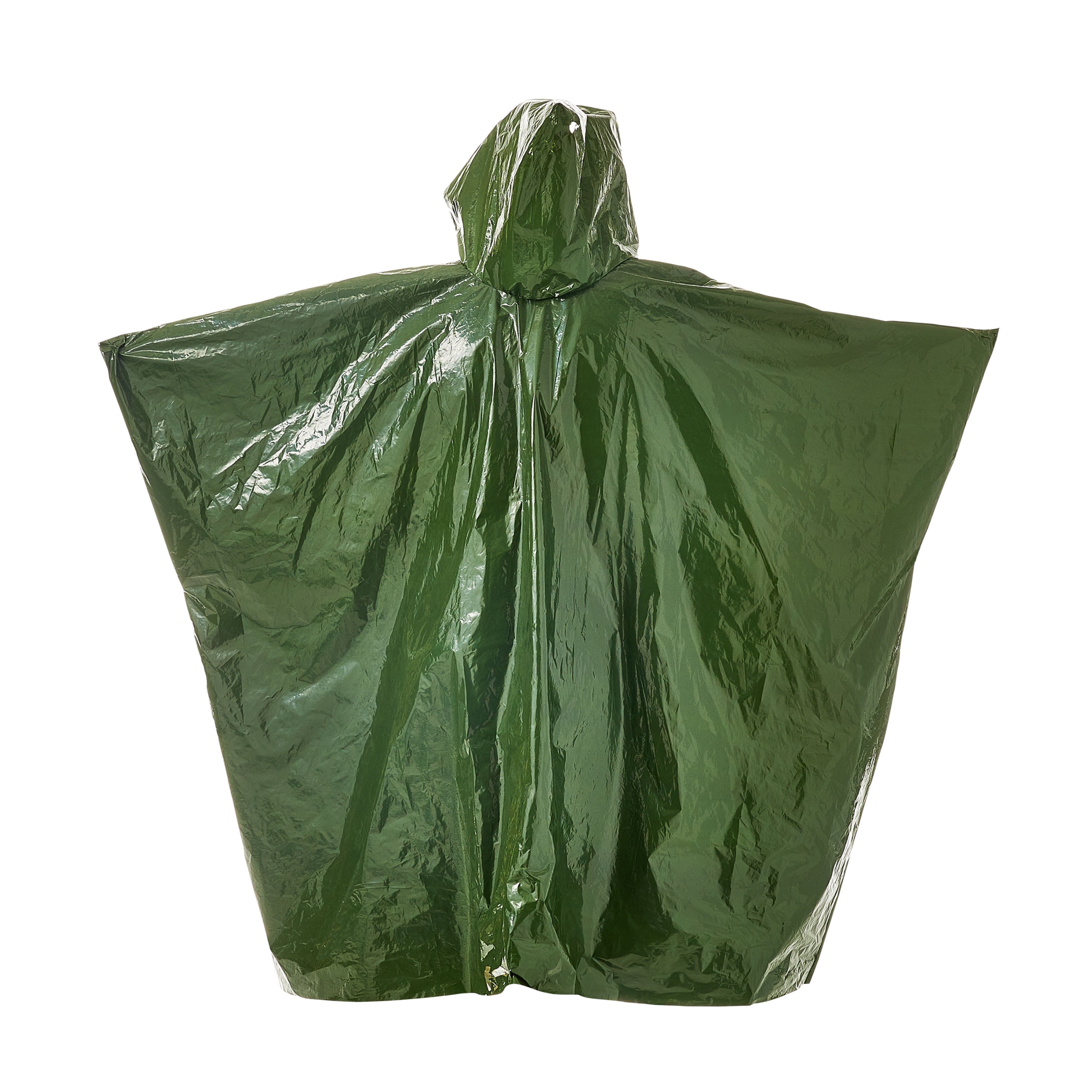 (2 pack) Ozark Trail Adult Heat-Retaining Poncho with Hood, Water-Resistant, Unisex