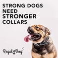 thumbnail image 3 of Heavy Duty Reflective Dog Collar \u Adjustable and with Durable Metal Buckle and Rings Odor chew Dog Collar for Small Medium and Large Dogs (Large Pink), 3 of 8