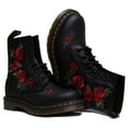 thumbnail image 5 of Dr. Martens 1460 Vonda Boots 8 Eye Floral Womens Shoes - Black, 5 of 6