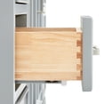 thumbnail image 5 of Ariel Stafford 54 Inch Single Oval Sink Bathroom Vanity With Carrara White Quartz Countertop 1.5 Edge In Grey, 5 of 9