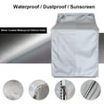 thumbnail image 5 of Washer and Dryer Cover, Zipper Design Wash Machine Cover, Waterproof Dust-proof Moderately Sunscreen - W29”x D28”x H43”, 5 of 5