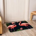 thumbnail image 6 of Flamingo Non-Slip Machine Washable Polyester Kitchen Mat Indoor Rug Kitchen Rug, 6 of 6