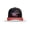 Black/Red/White, variant on Men's Patriotic USA Flag Filled 'Merica Eagle 250 Years Embroidered Mesh Back Trucker Hat-Black/Red/White