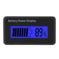 thumbnail image 1 of Battery Capacity Voltage Meter, GY-6H Battery Power Display Battery Capacity Voltage Meter for 12-48V  Battery Capacity Indicator Tester Voltmeter, 1 of 7