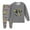 Grey, variant on gdxvjhbj Big Boys Pajamas Kids Boys Girls Toddler Solid Holiday Daily Pajamas Pyjamas Sleepwear Set Holiday 4T 5T (Navy,4-5 Years)