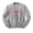Grey, variant on Candy Cane Christmas Club Sweatshirt Unisex Large White