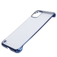 thumbnail image 1 of Funda rígida de PC galvanizada para iPhone 11Pro Max, transparente con borde medio, 1 of 12