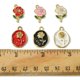 thumbnail image 5 of 12Pcs 6 Styles Alloy Enamel Charms Pendants For Women 26-27s, 5 of 5