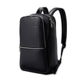thumbnail image 1 of Mochila Samsonite Classic Leather Slim negra para portátil de 14,1 pulgadas, 1 of 7