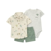 Carter's Child of Mine Baby Boy Outfit Set, 3-Piece, Sizes 0/3-24 Months