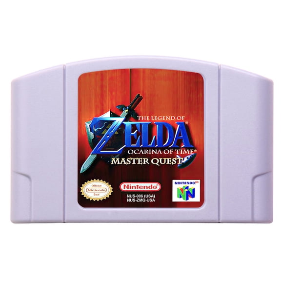 Video Games Compatible for the n64 console, replacement cartridge for Legend of Zelda, The - Ocarina of Time - Master Quest NTSC