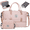 Pink, variant on Travel Duffle Bag, Weekender Bags for Women with Shoe Compartment, Carry on Overnight Bag with Toiletry Bag and Shoes Bag, Gym Duffel Bag with Wet Pocket, Hospital Bags for Labor and Delivery, Pink