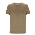 thumbnail image 4 of Mgmyaa T-Shirt Homme Manches Courtes Uni Été Décontracté Poche Basique Léger Extensible, 4 of 5